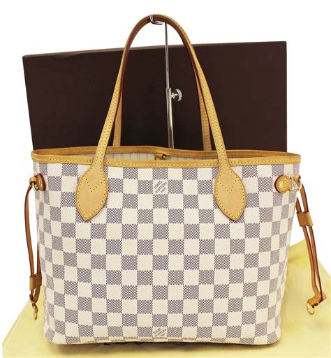 louis vuitton neverfull pm azur|louis vuitton damier azur tote.